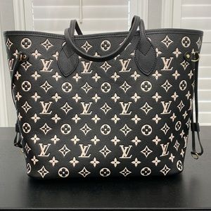 all black lv neverfull